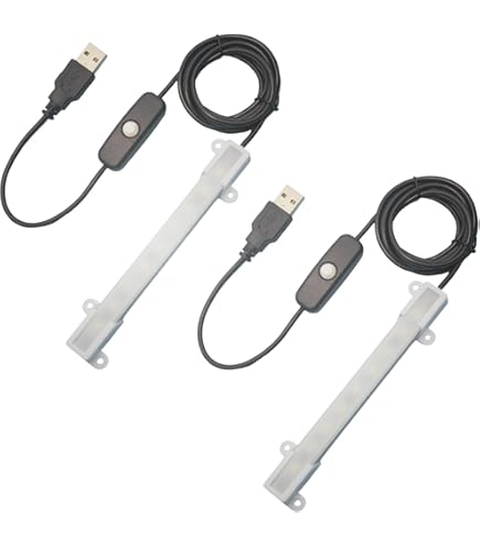 【10本セット】LED12灯 バーライト USB 17cm 電球色 nissin-lux_blt30-ss